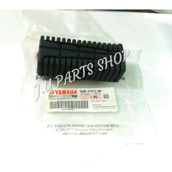 KARET FOOTSTEP FOOT STEP INJEKAN KAKI CRYPTON VEGA R ZR RR JUPITER Z BURHAN 115 ROBOT ORIGINAL YGP 5LM-F7413-00