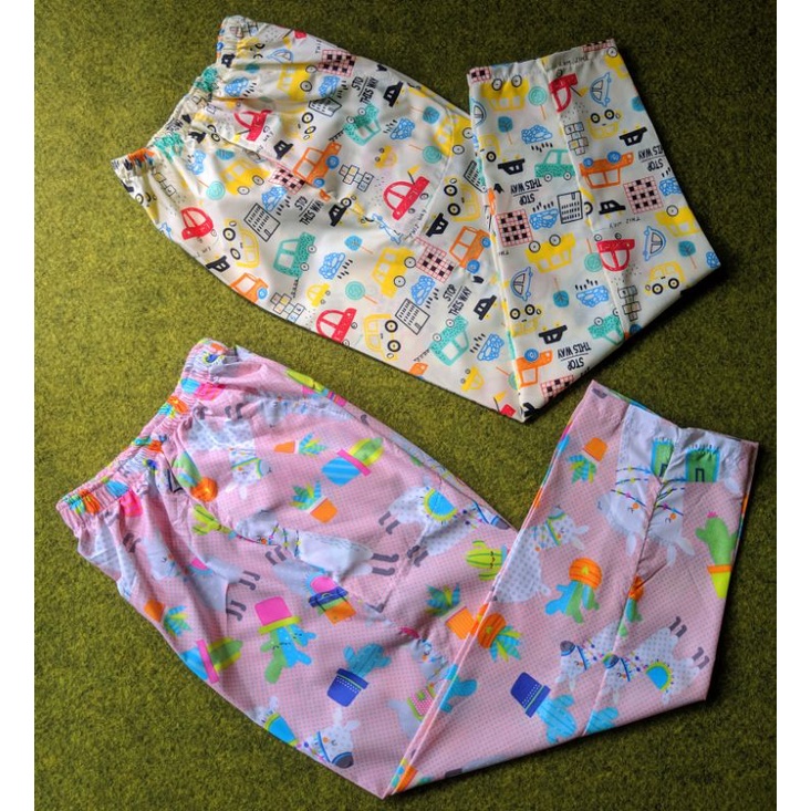 Celana panjang anak/Celana tidur anak karakter Lucu usia 7-13 tahun