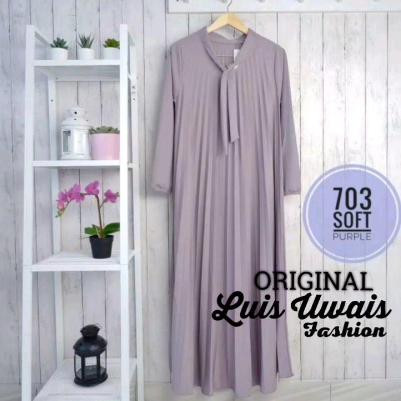 BISA COD BAJU GAMIS PLISKET SUPER JUMBO XXL LD120