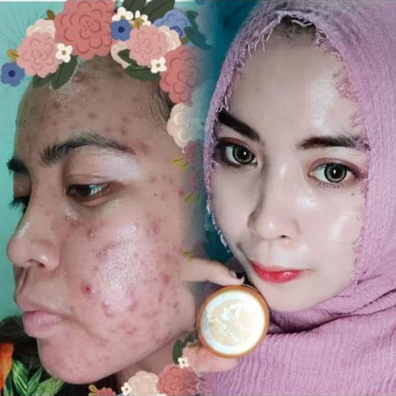 BISA COD BPOM Skincare Night Cream krim malam  syahreni glowing paket super syr syahraeni ori wajah-6
