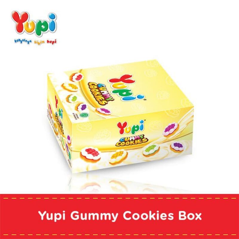 

YUPI GUMMY COOKIES BOX 24S