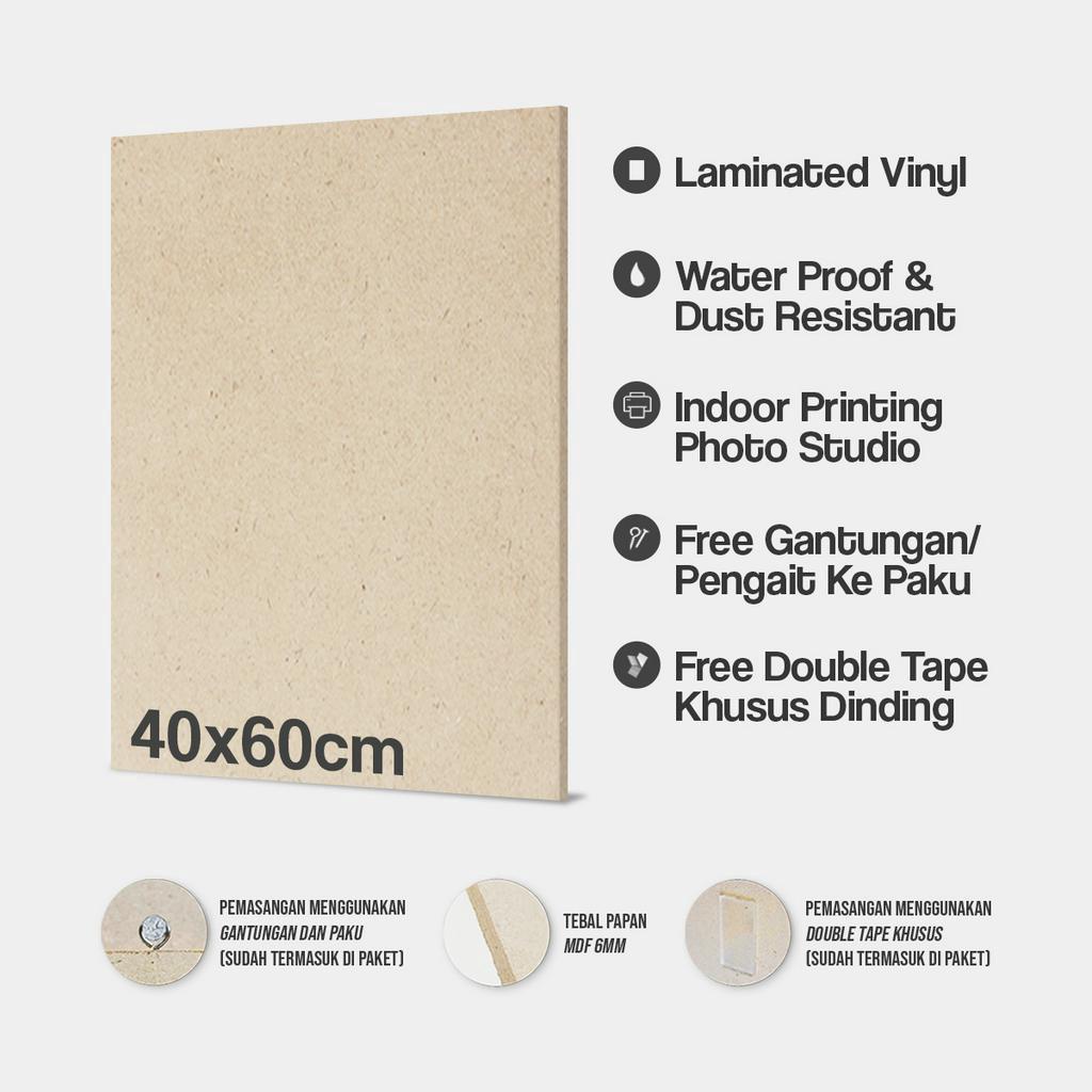 Xaviertaran Hiasan Dinding Aesthetic Ruang Tamu Wall Decor Pajangan Ikan Koi Lukisan Jepang Fengshui