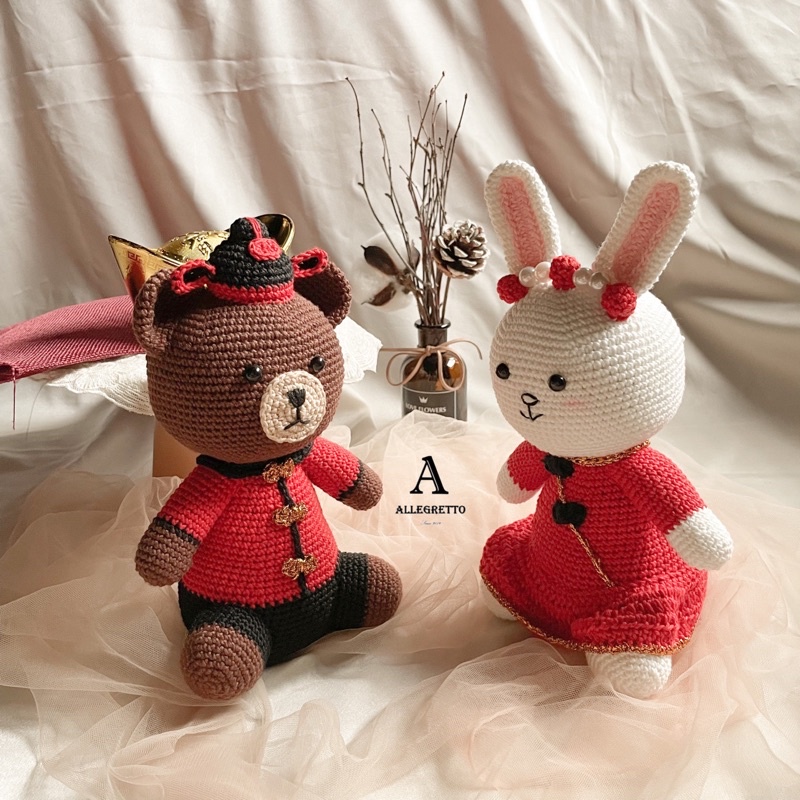 Couple Brown and Cony Medium Size