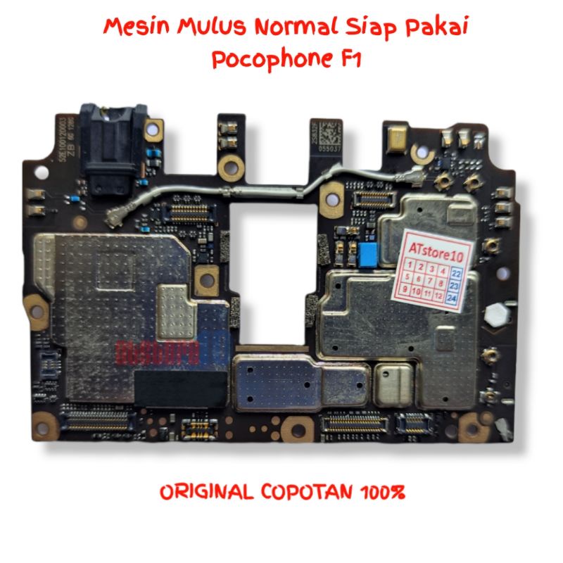 MESIN MOTHERBOARD NORMAL POCOPHONE POCO F1 NORMAL MULUS SEGEL SIAP PAKAI