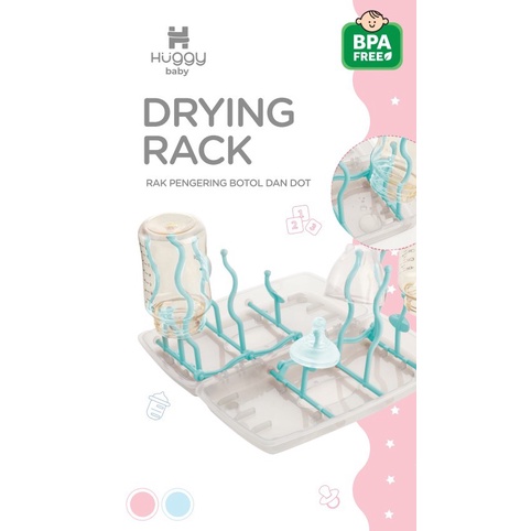 Huggy Baby DR001 Drying Rack Portable - B101010b