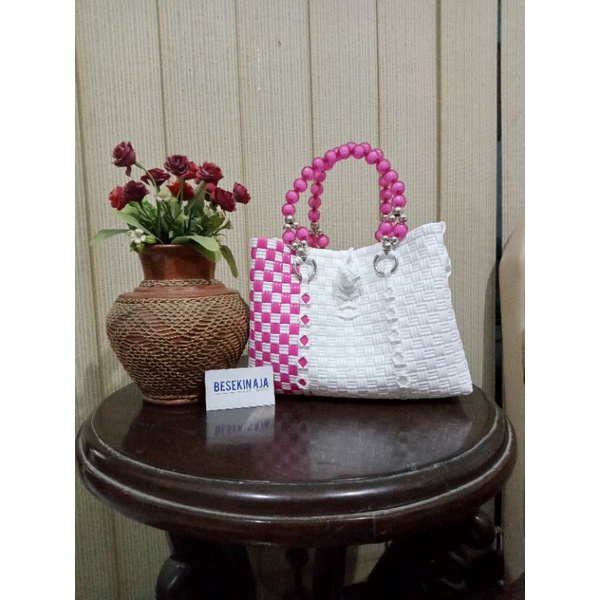 MINI PEARL BAG || Tas Anyaman || Tas Jali || Jali Premium