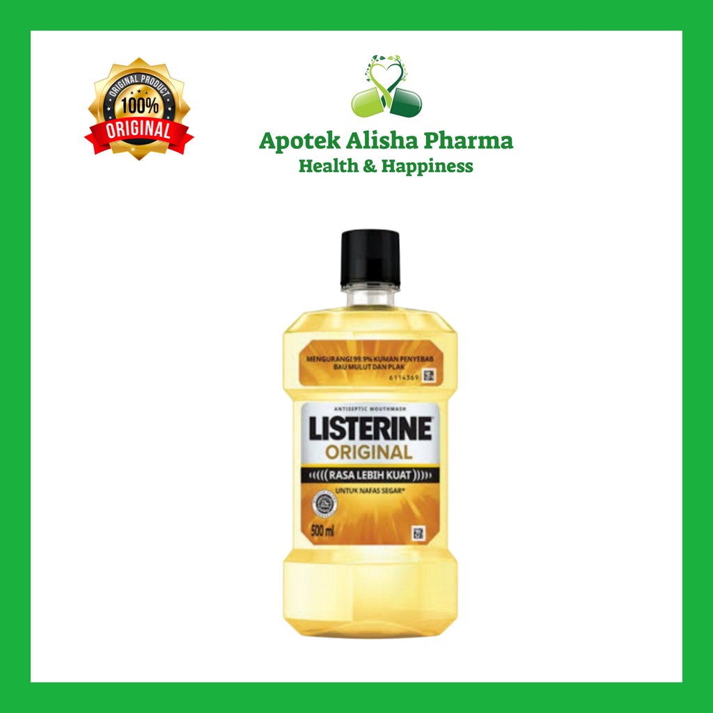 LISTERINE MOUTHWASH 100/250ml-Listerine Gargle/Listerine Obat Kumur Antiseptik/Listerin Kumur