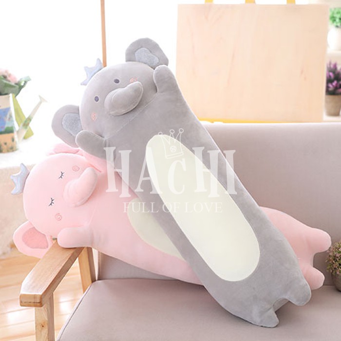 BONEKA GAJAH GULING CANTIK SOFT ELEPHANT DOLL ORIGINAL HACHI