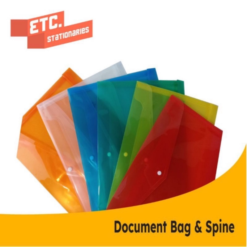 

Ecoflex Document Bag & Spine / Map Kancing Spine DF-7111 [12 PCS]