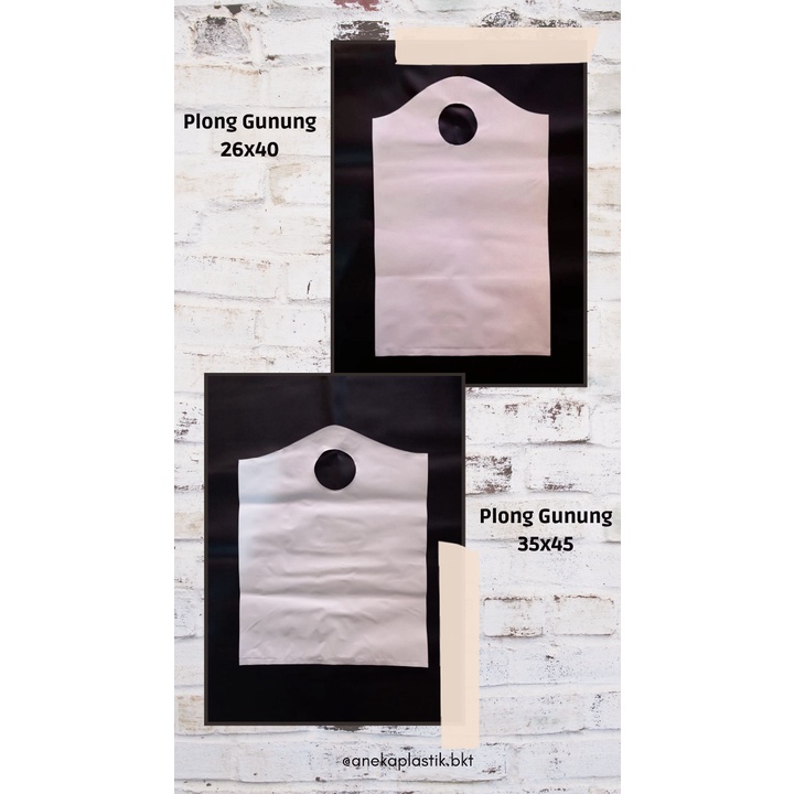 

PE PLONG GUNUNG KILOAN/shopping bag/plastik packing