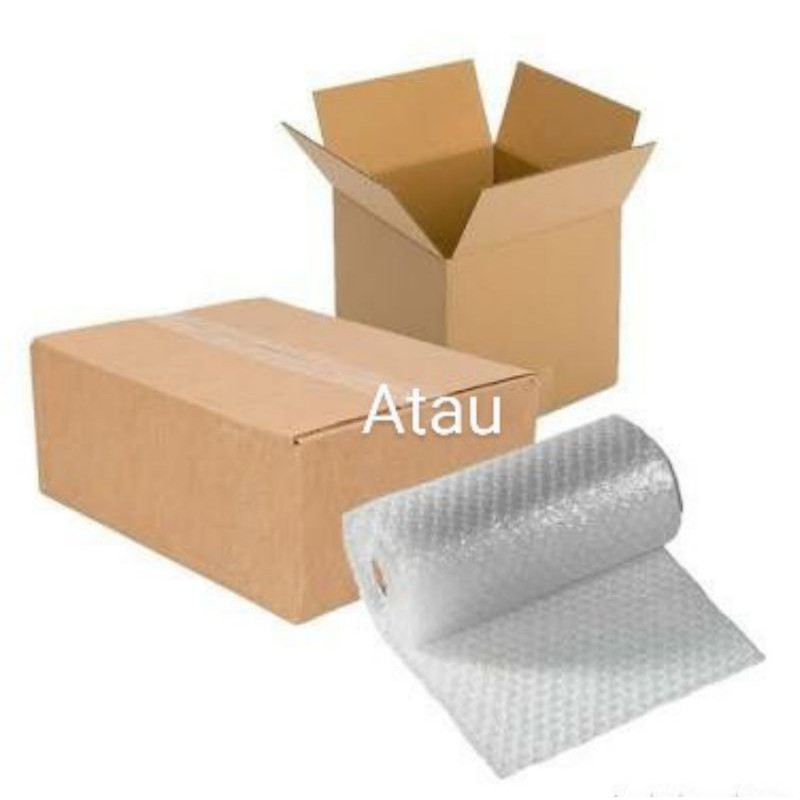 

Kardus/Bubble Wrap/Pembungkus Tambahan/Kertas Kado/Bungkus Kado