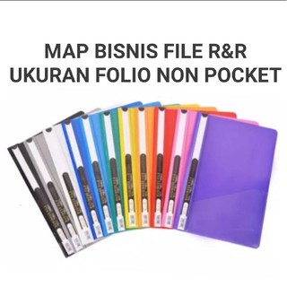 Map Plastik Dokumen Bisnis File Folio