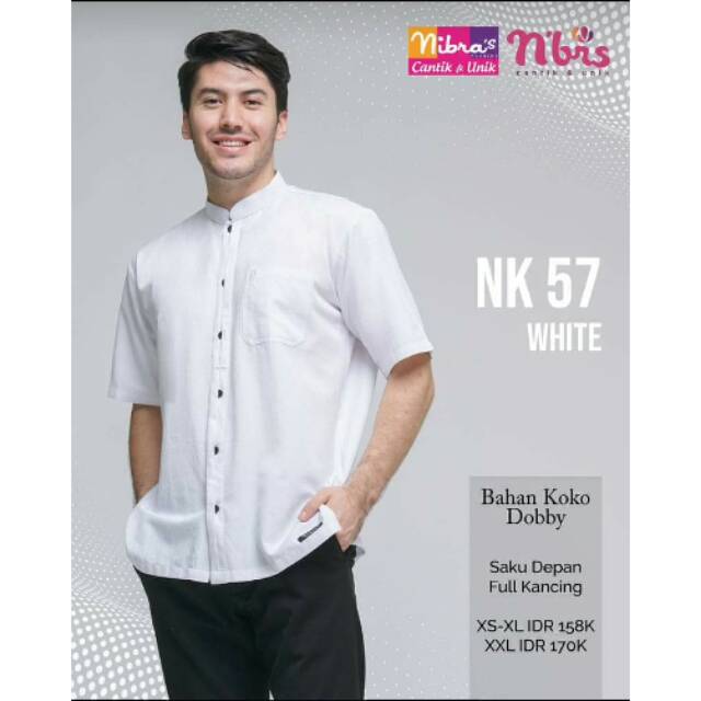 NK 57 WHITE NIBRAS