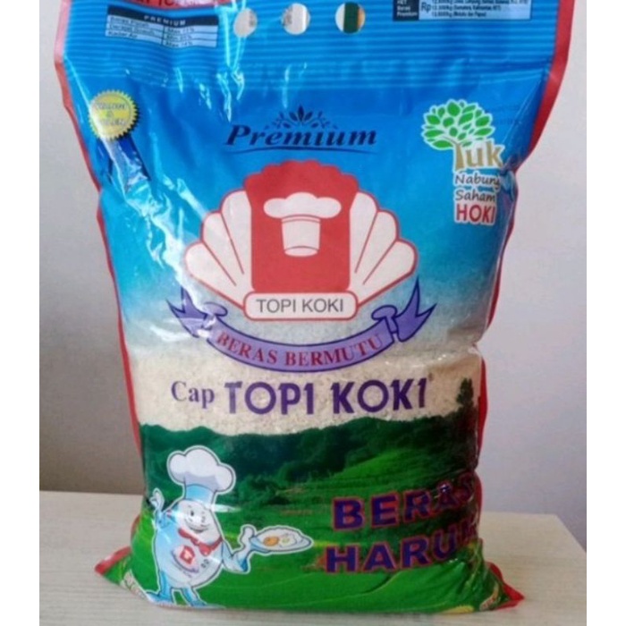 

TOPI KOKI HARUM WANGI Beras 5 Kg