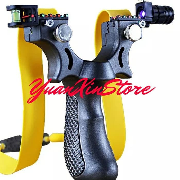 GREYHOUND Flatband Slingshot, Ketapel Flatband LASER