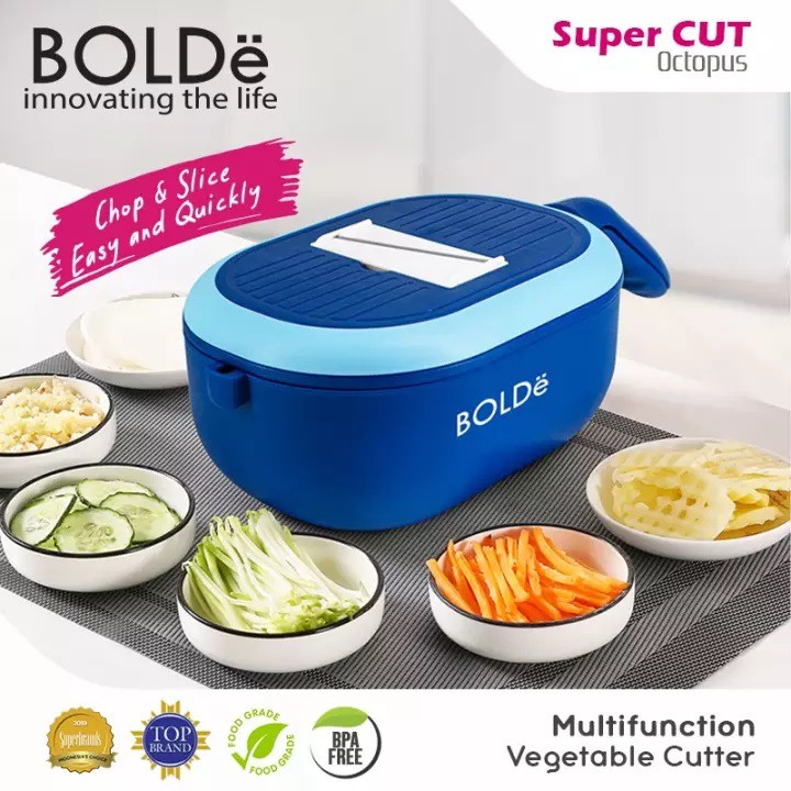 BOLDe SLICER OVAL - Super Cut Serutan Multifungsi