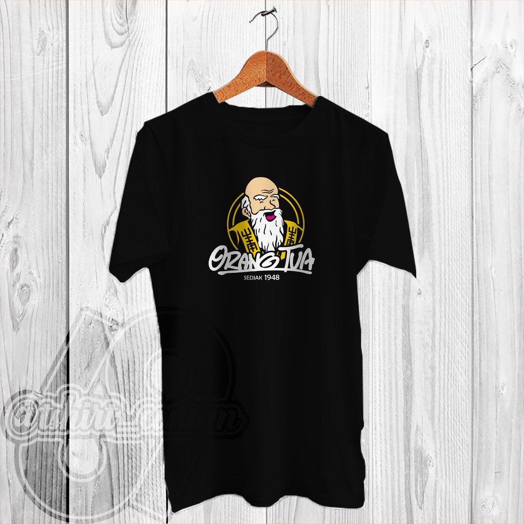 Kaos Orang Tua Distro OrangTua Anggur Merah Bahan Adem Dan Nyaman dipakai.