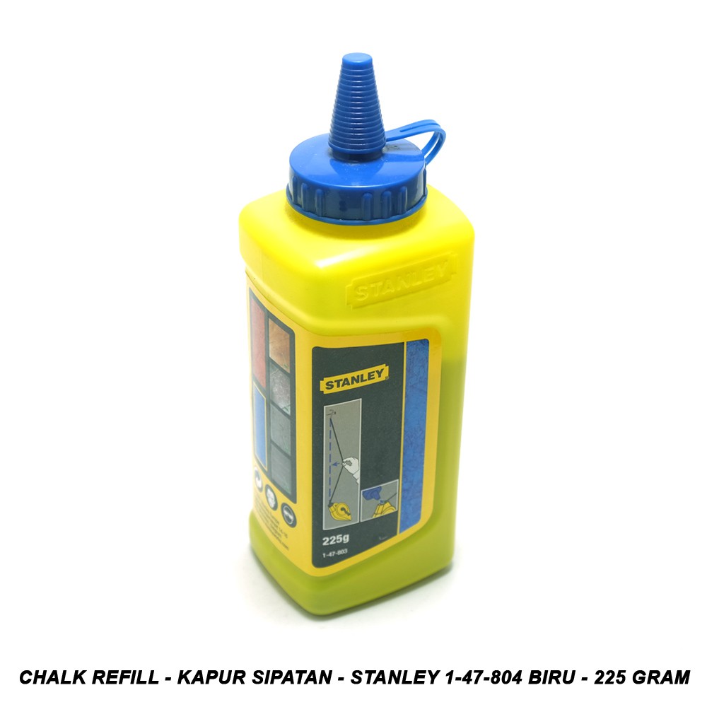 

Chalk Refill - Kapur Sipatan - Stanley 1-47-804 Biru - 225 gram