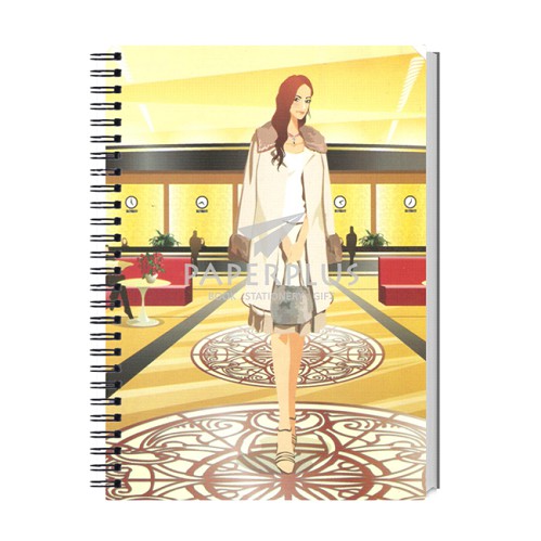

Spiral Notebook A5 Chicklit Gadis & Lobi
