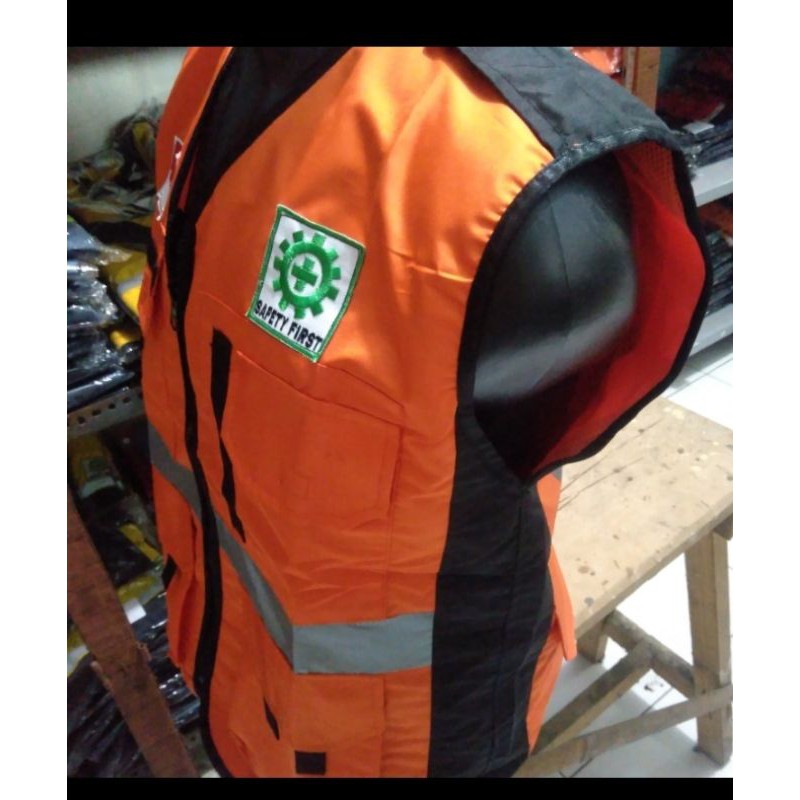 ROMPI SAFETY BAHAN FULL TASLAN ORANYE