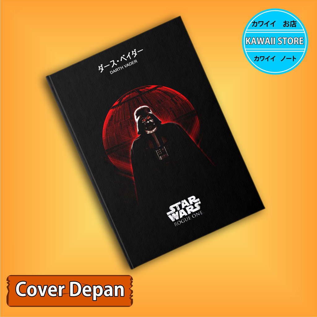 

Notebook / Pocket book Hard Cover STAR WARS DARTH VADER uk A5 & A6 / Notes Book