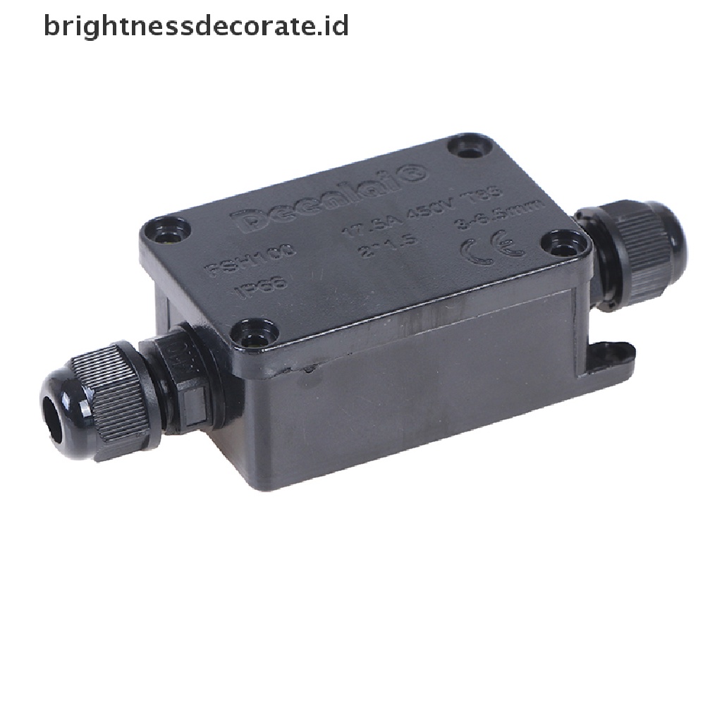 (birth) Kotak Junction Box 2 Arah Anti Air IP66 Dengan Terminal 450V Untuk Outdoor