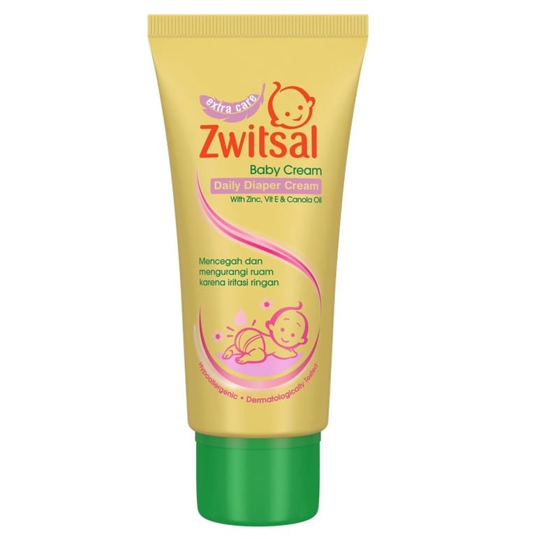 Zwitsal Extra Care Baby Cream With Zinc - Diaper  50ml