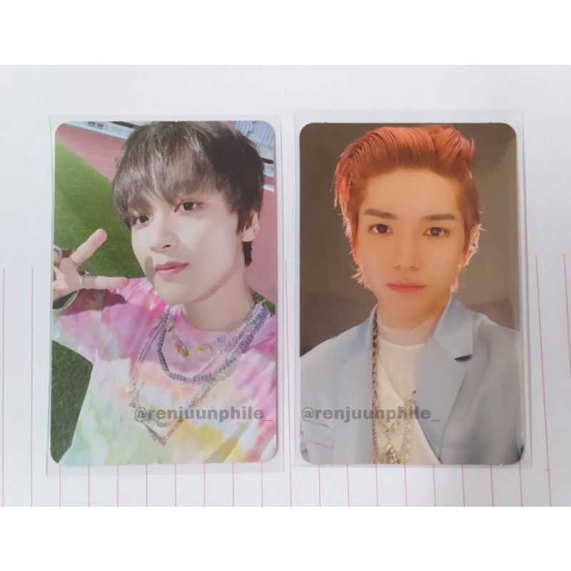 Haechan Hello, Taeyong Future, Jeno Set
