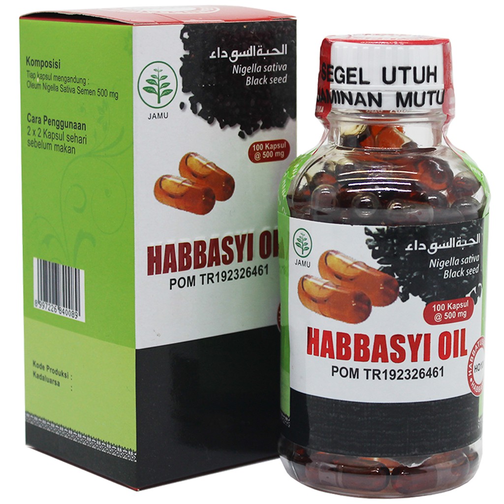 HABBASYI OIL | MINYAK HABBATUSSAUDA ISI 100