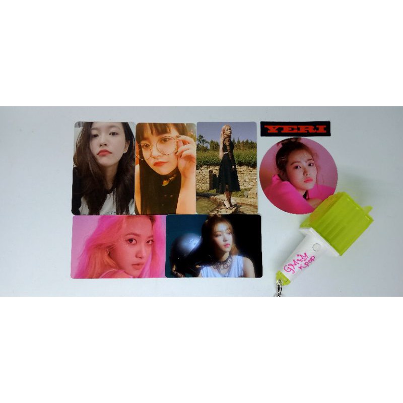 Red velvet album yeri photocard summer magic fine bad boy rookie day1