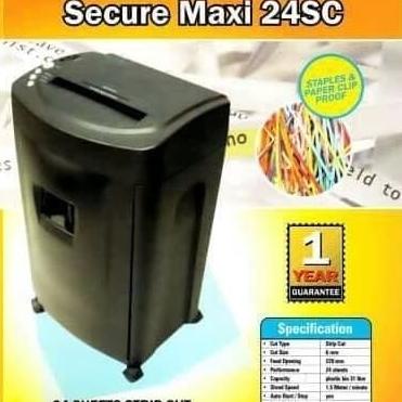 

Mesin Penghancur Kertas SECURE Maxi 24 SC / Paper Shredder