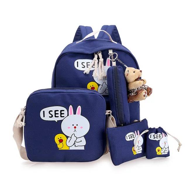 BACPACK CANVAS CUTE (TAMPA BONEKA)