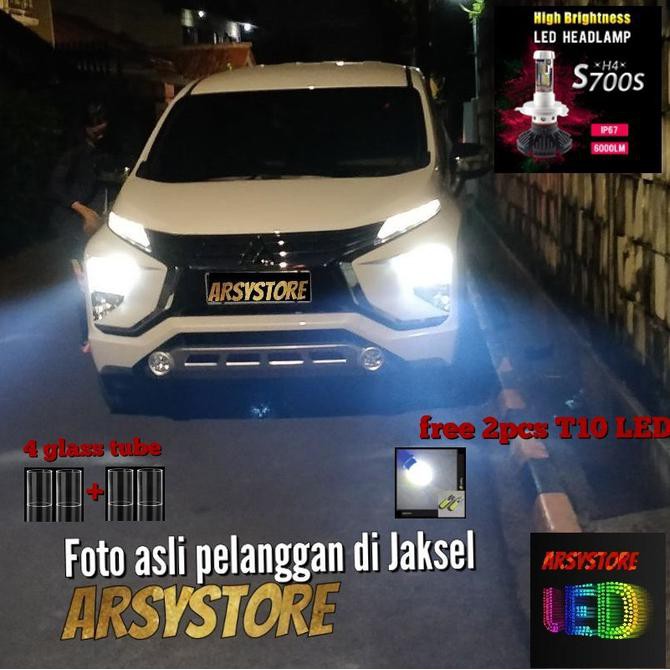 7S Lampu LED Mobil H4 Lumileds Luxeon ZES 12000 LM 3000k 6500k 8000k