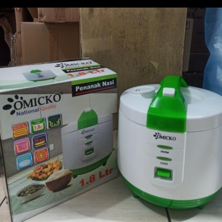 RICE COOKER MAGICOM OMICKO 1,8LITER PENANAK NASI