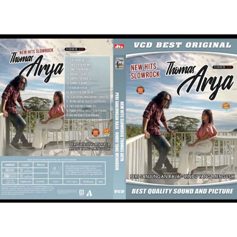 Kaset Vcd New hits slow rock Thomas Arya