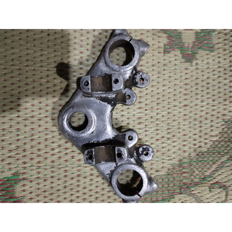 Dudukan T atas stang stir Honda Megapro lama Tiger lama Tiger lawas original