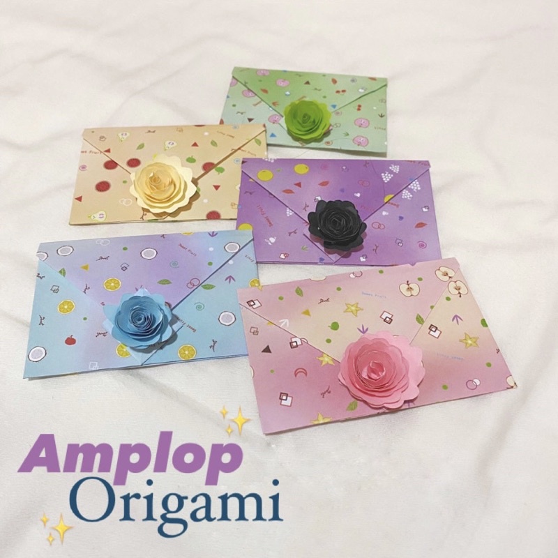 

AMPLOP ORIGAMI / AMPLOP UCAPAN / AMPLOP KARTU UCAPAN / AMPLOP KERTAS / AMPLOP LEBARAN ULANG TAHUN