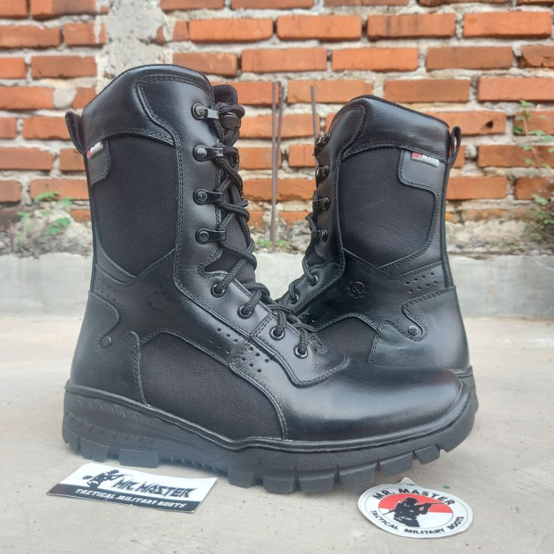 SEPATU PDL MODEL TERBARU BAHAN KULIT SAPI ASLI MERK MR.MASTER SEPATU PDL DINAS LAPANGAN TNI POLRI SECURITY SATPAM PRIA DAN WANITA