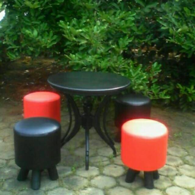 Meja Kursi unik Cafe resto warmindo