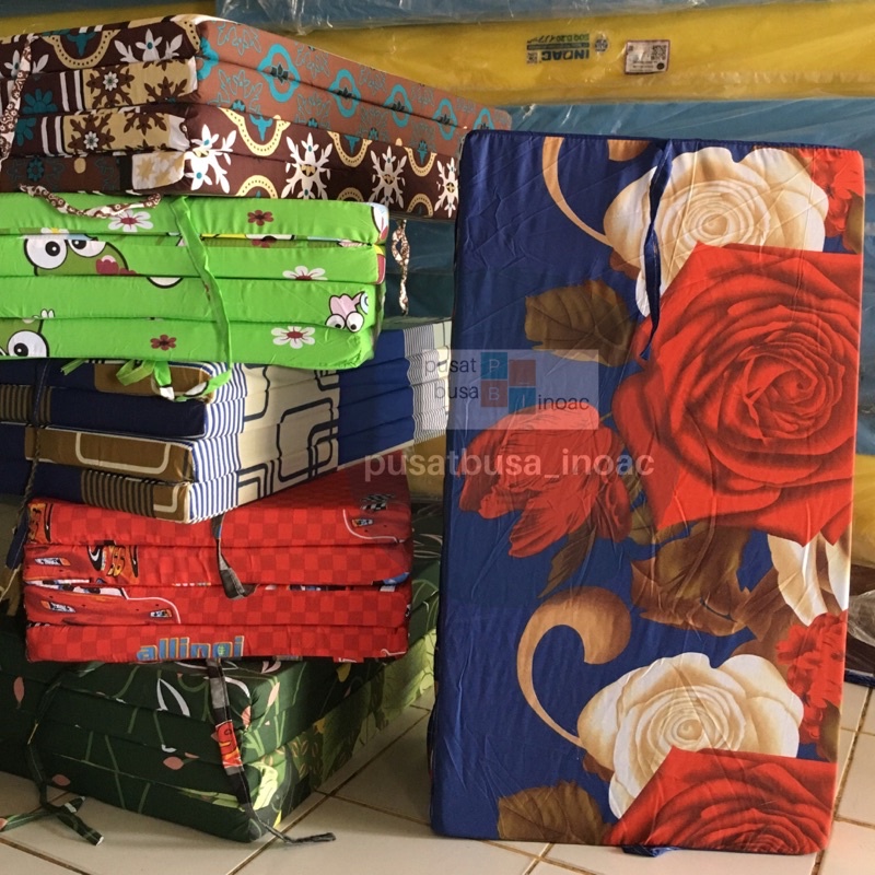 INOAC‼️Kasur Lipat inoac/Kasur inoac/kasur pesantren Ukuran single untuk 1 orang 200cmX90cmX5cm