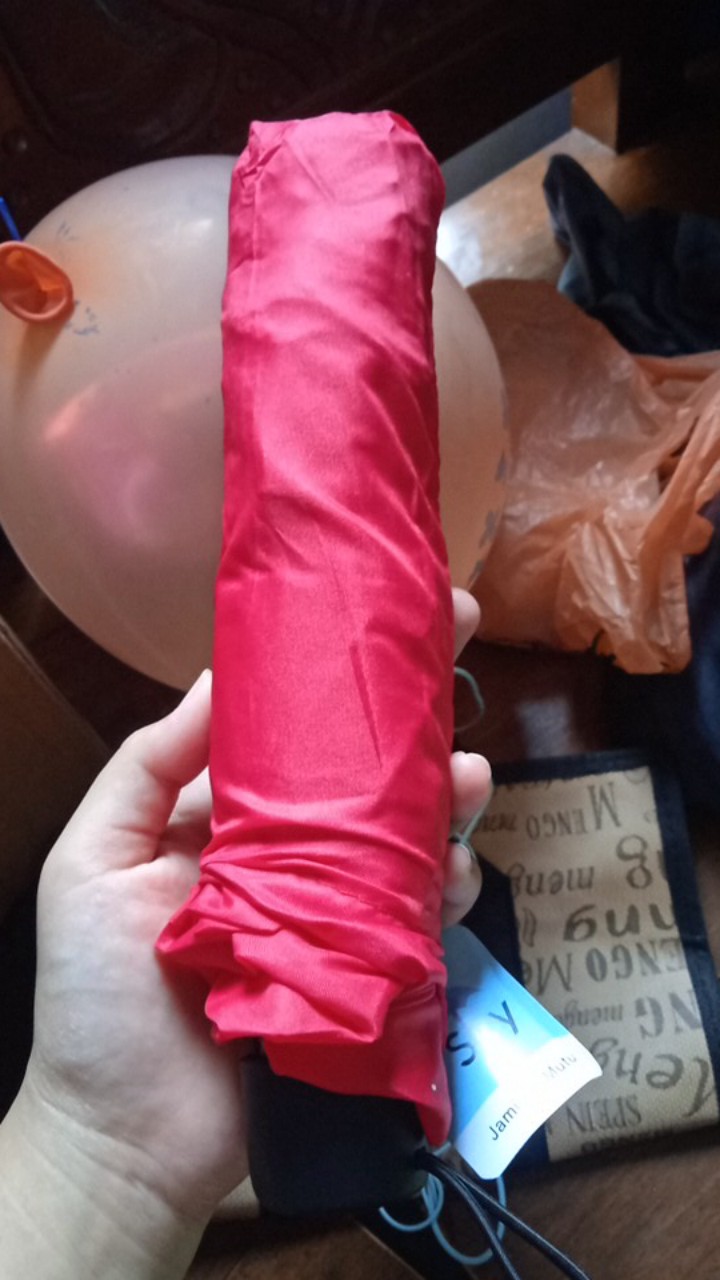 Payung Lipat 3 Sky 3d Magic Premium Korea Polos  / Dimensi Anti Uv Sarung - A3-03