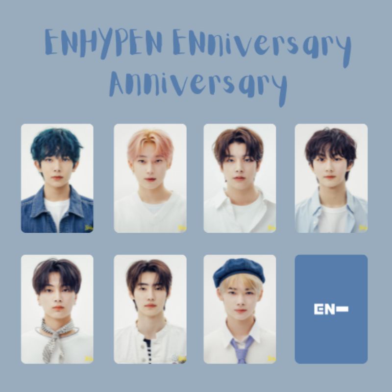 PHOTOCARD ENHYPEN ENNIVERSARY