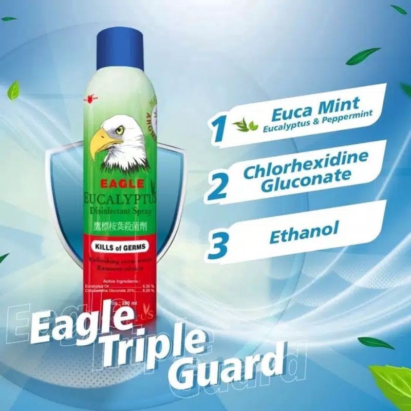 Caplang Eagle Eucalyptus Disenfectan 500 Ml