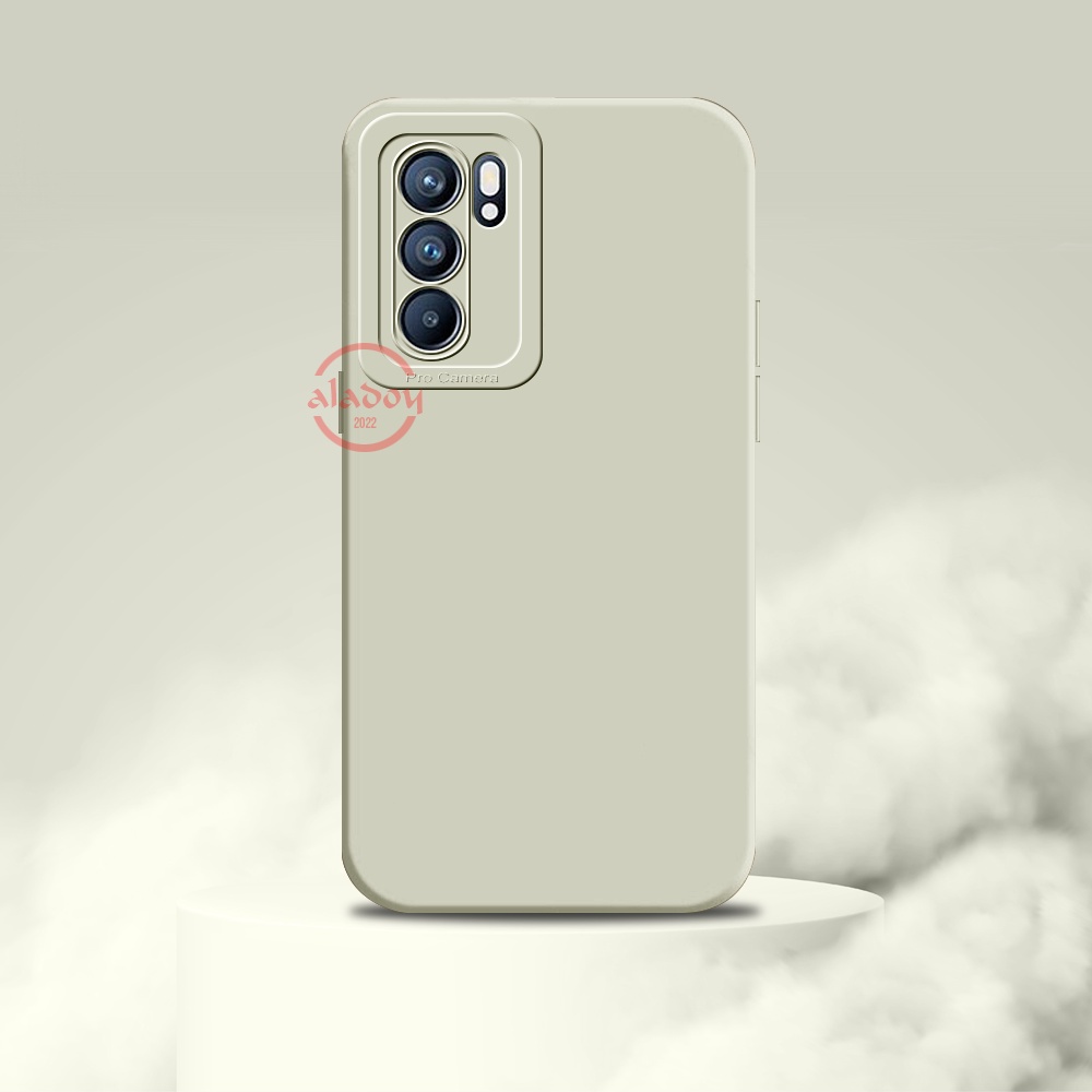 Case Oppo Reno 6 5G Soft Case Liquid Silicone Pro Camera Premium Casing