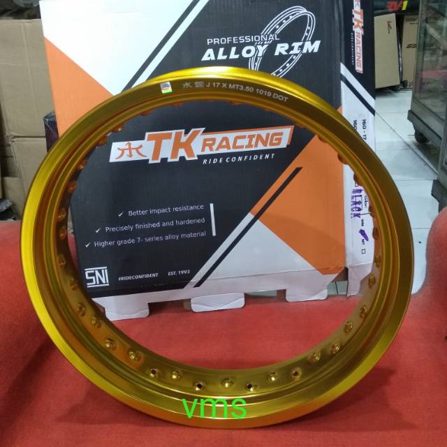Velg TK racing 350 17 velg TK bright 350 17 hold 36