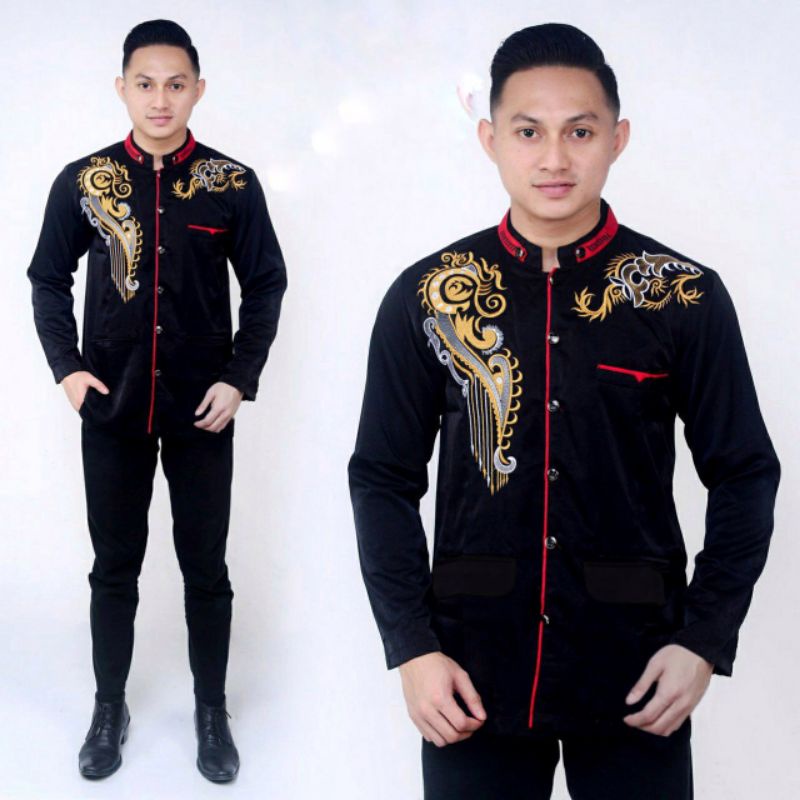 jasko bordir pria dewasa jasko muslim jaskoko baju pria dewasa pakaian pria dewasa