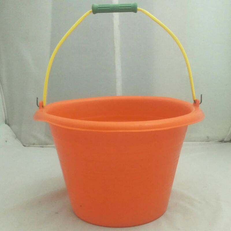 Ember cor proyek anti pecah uk 18 orange BJ / ember plastik