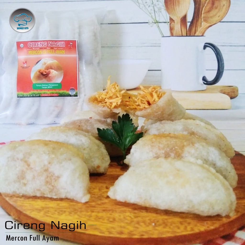 

Cireng Mercon Full Ayam Nagih ISI 10