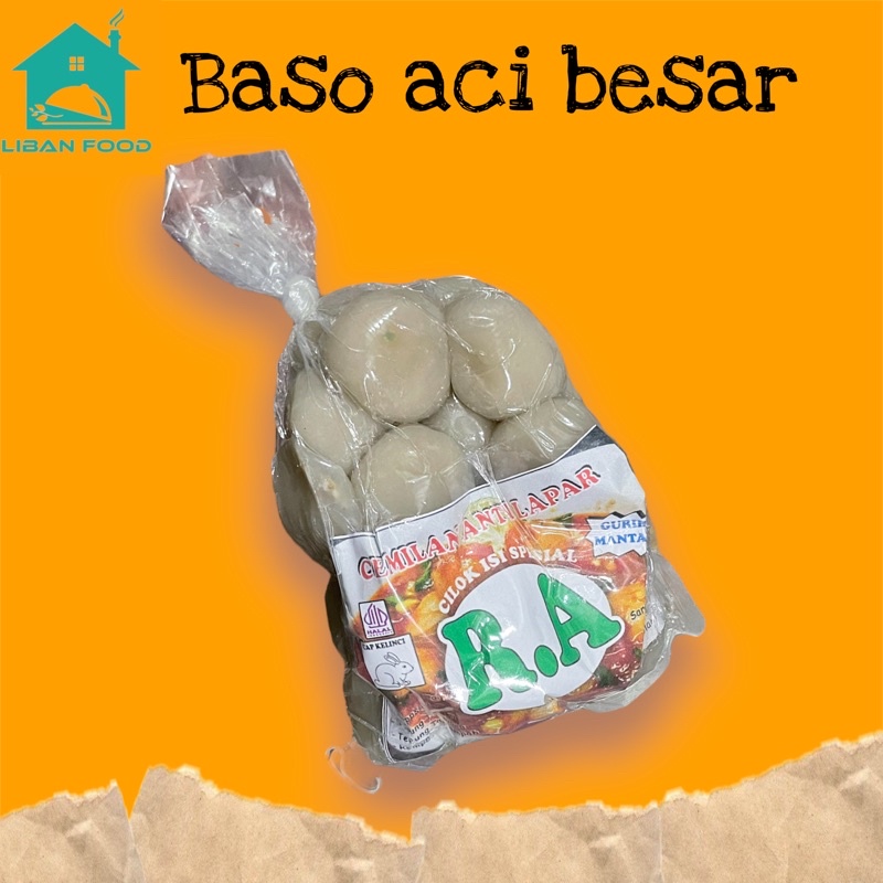 BASO ACI BESAR ISI20 KEMASAN VAKUM