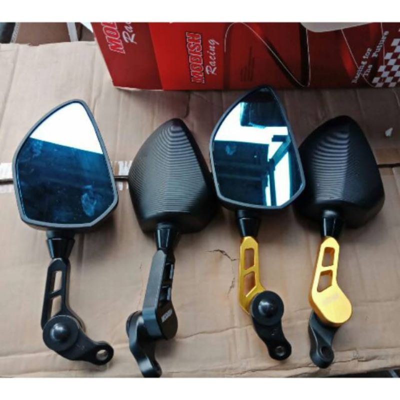 Spion Model Ducati Full CNC Aerox Nmax Vario Pcx Ninja R15 Universal Tomok